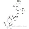 N - [[7- (aminosulfonyl) -6-kloro-2,3-dihydro-1,1-dioxo-4H-1,2,4-bensotiadiazin-4-yl] metyl] -6-klor-3,4 -dihydro-2H-l, 2,4-bensotiadiazin-7-sulfonamid 1,1-dioxid CAS 402824-96-8